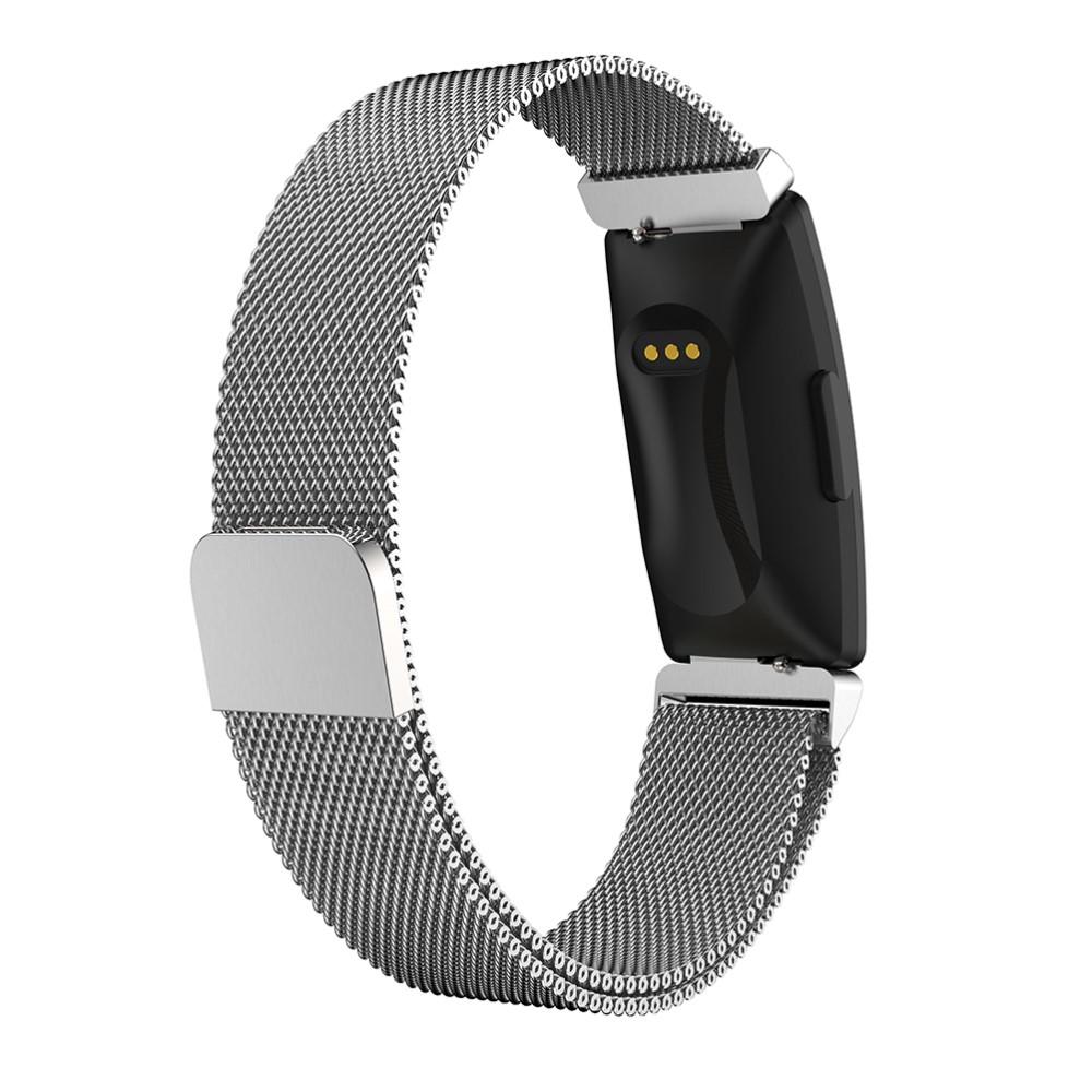 Fitbit Inspire/Inspire 2 Milanese bandje Zilver