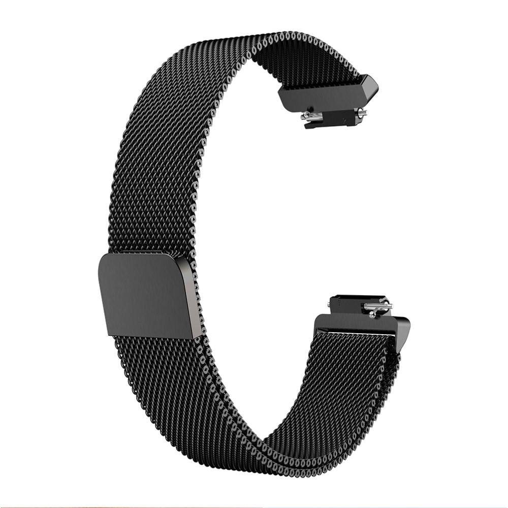 Fitbit Inspire/Inspire HR/Inspire 2 Milanese bandje Zwart