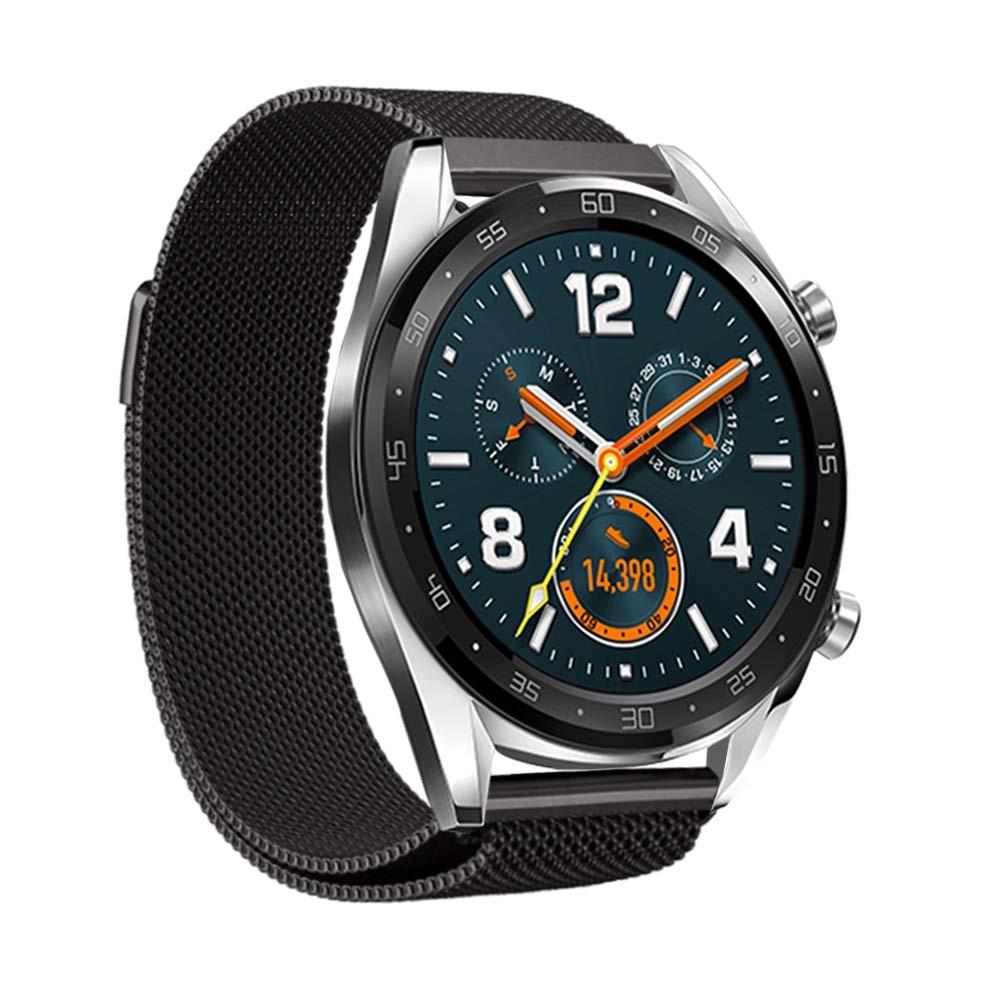 Huawei Watch GT/GT 2 46mm/GT 2e Milanese bandje Zwart