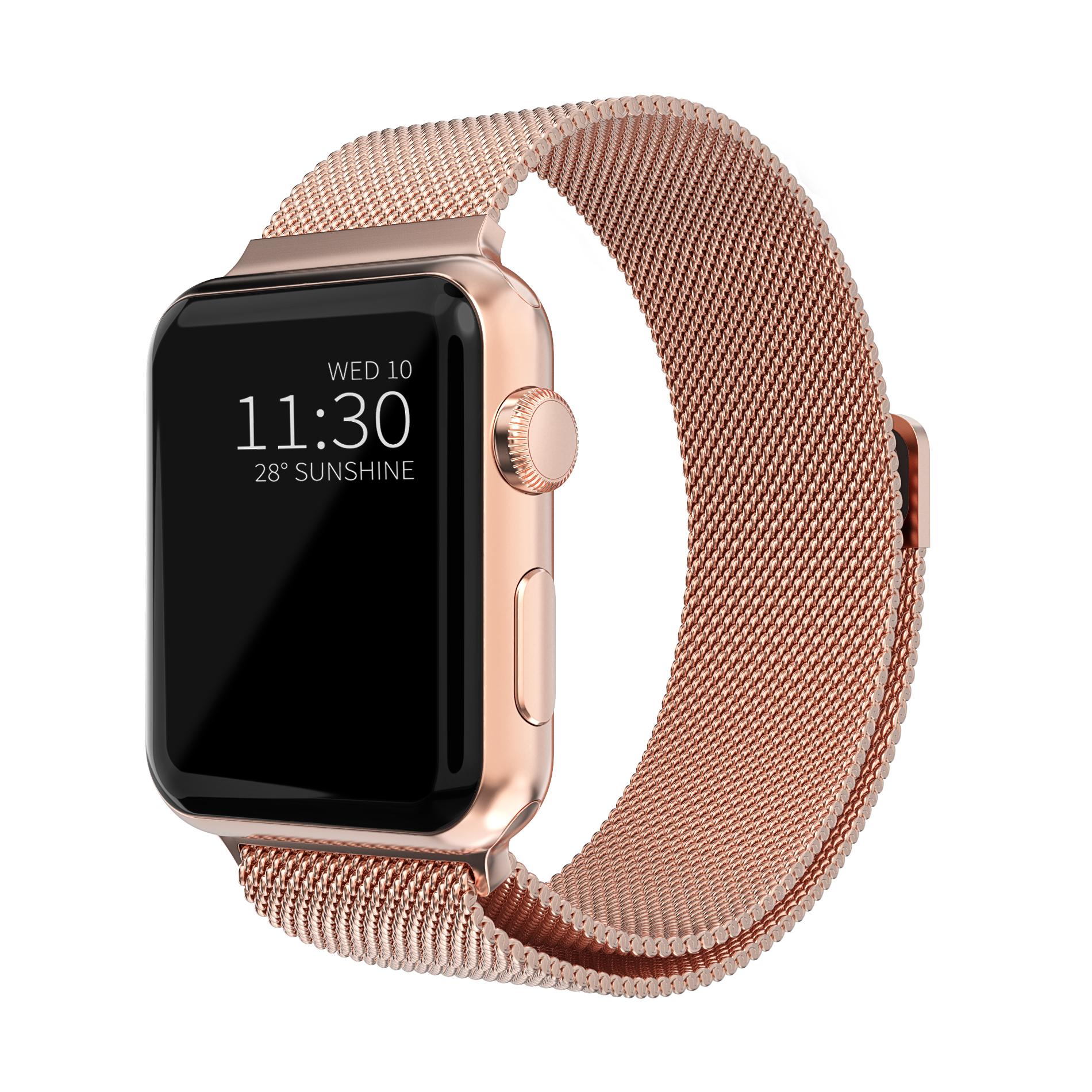 Apple Watch 40mm Milanese bandje Roségoud