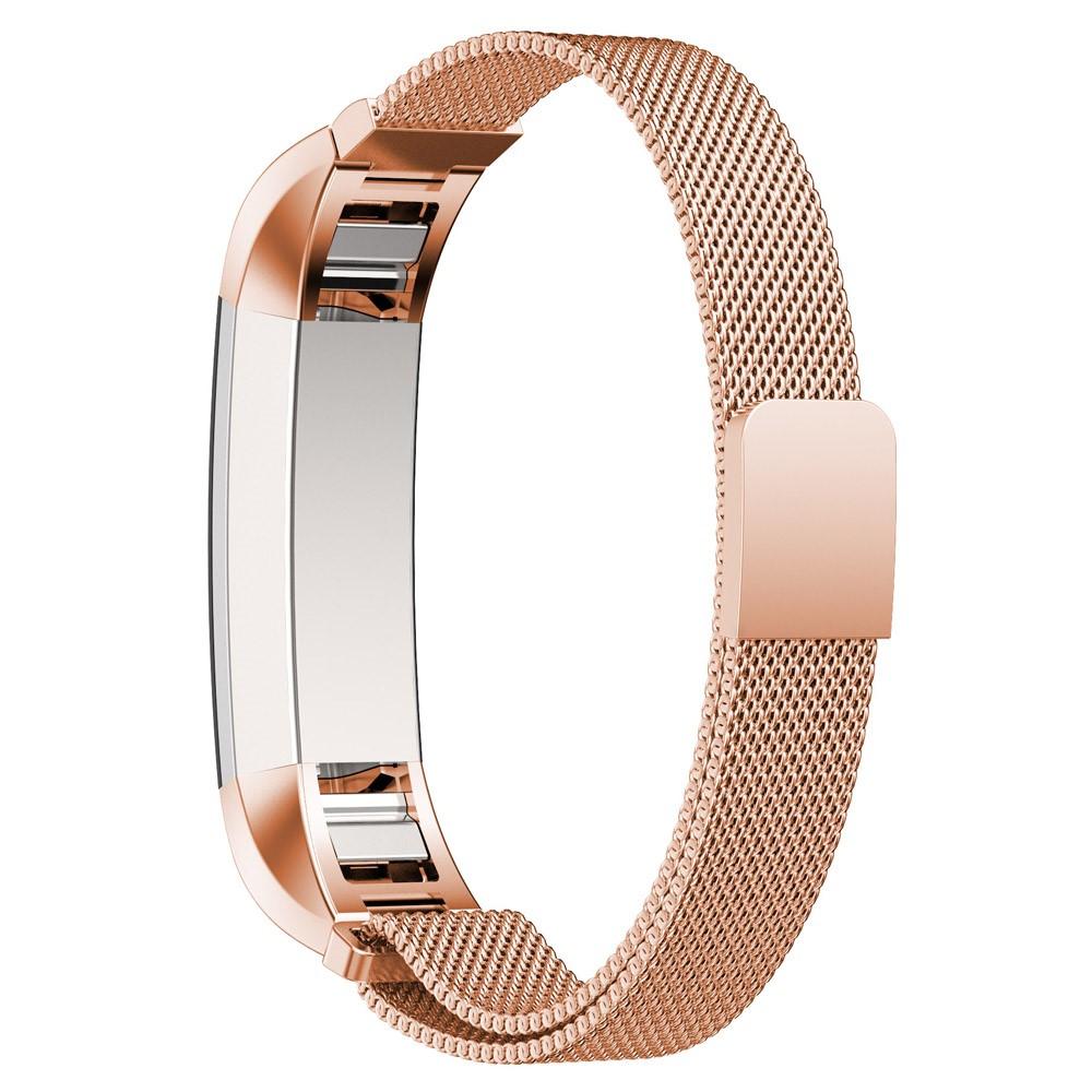 Fitbit Alta HR/Alta Milanese bandje Rosé goud