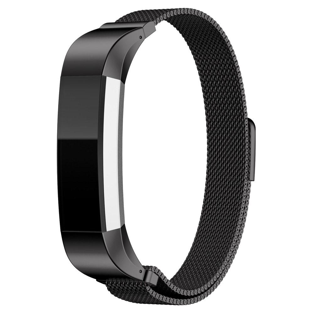 Fitbit Alta/Alta HR Milanese bandje Zwart