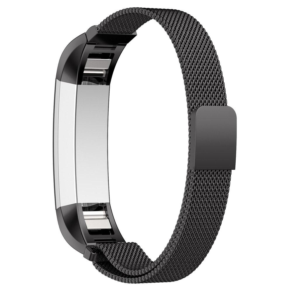 Fitbit Alta HR/Alta Milanese bandje Zwart