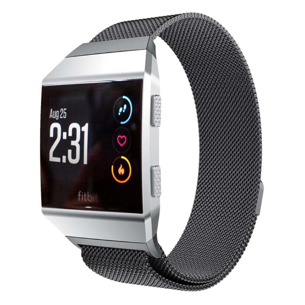 Fitbit Ionic Milanese bandje Zwart