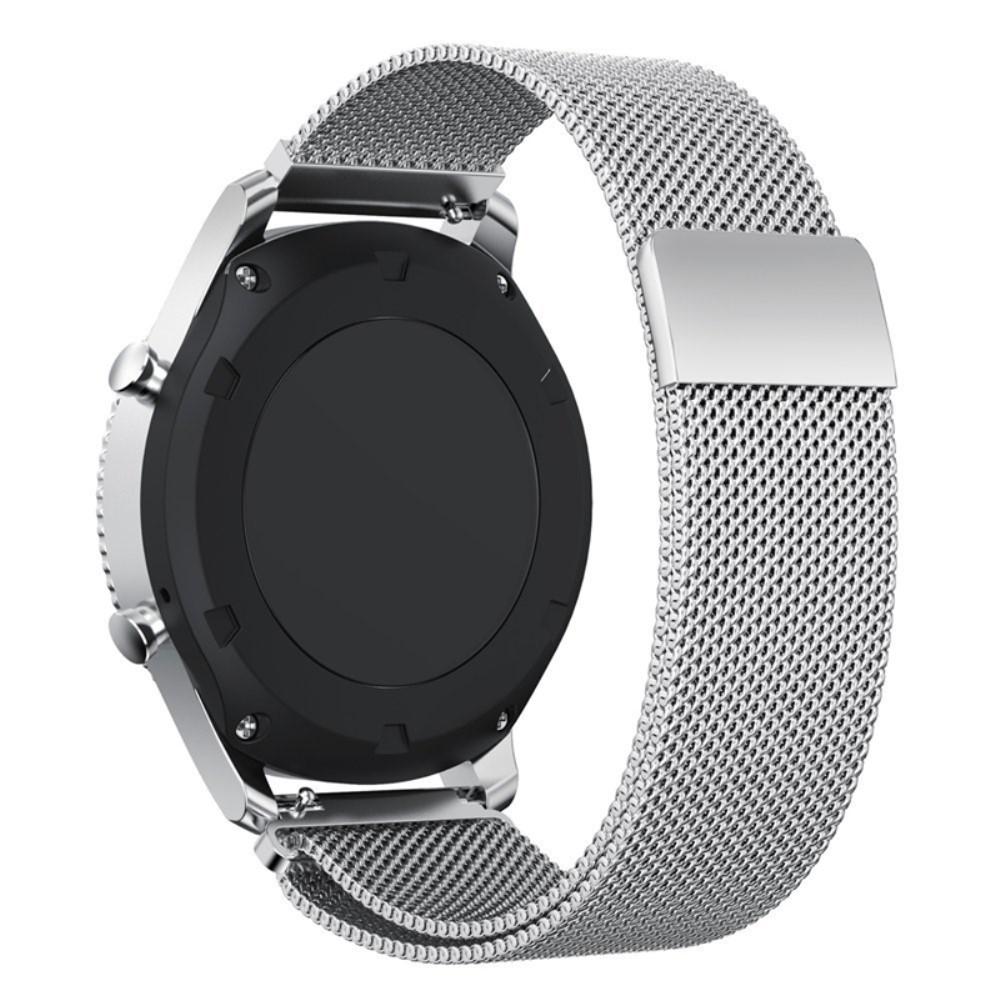 Samsung Gear S3 Frontier/S3 Classic Milanese bandje Zilver