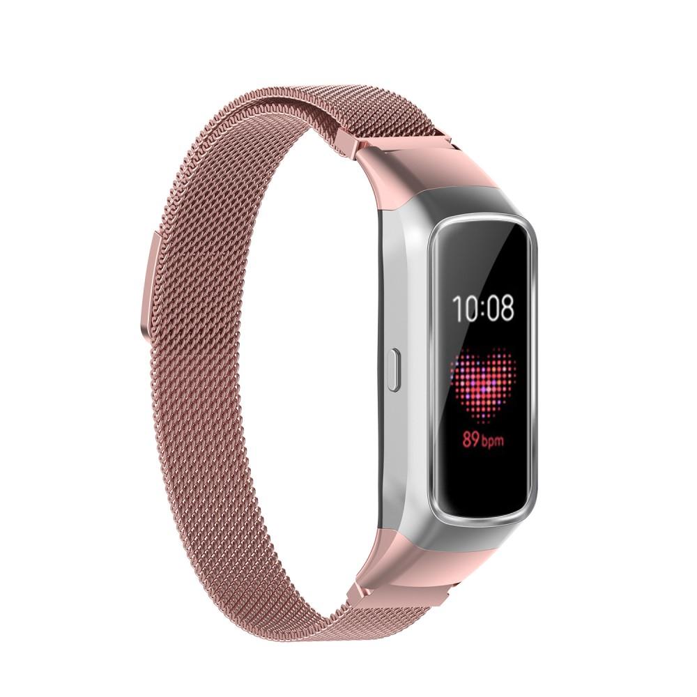 Samsung Galaxy Fit Milanese bandje Roze goud