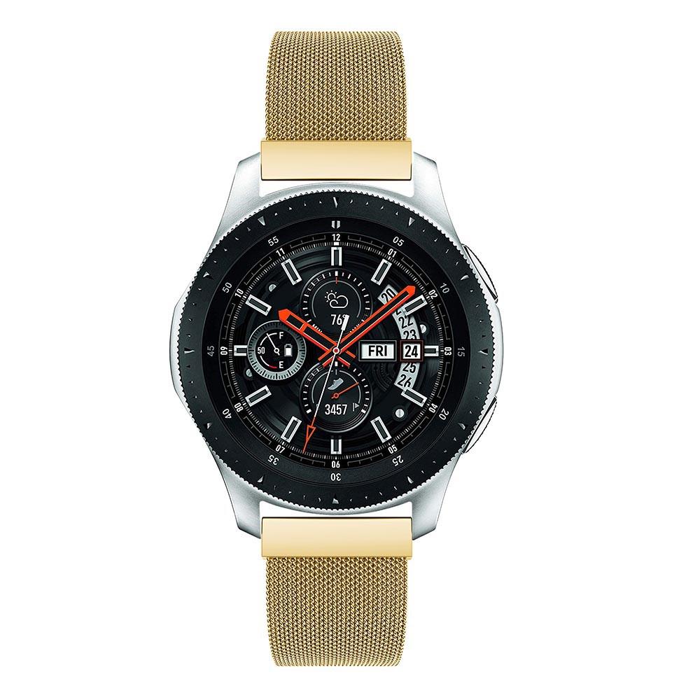 Samsung Galaxy Watch 46mm Milanese bandje Goud