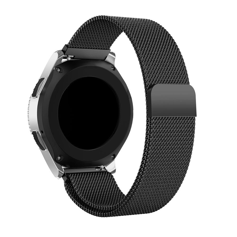 Samsung Galaxy Watch 46mm Milanese bandje Zwart