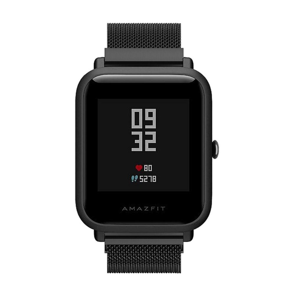  Amazfit Bip Milanese bandje Zwart