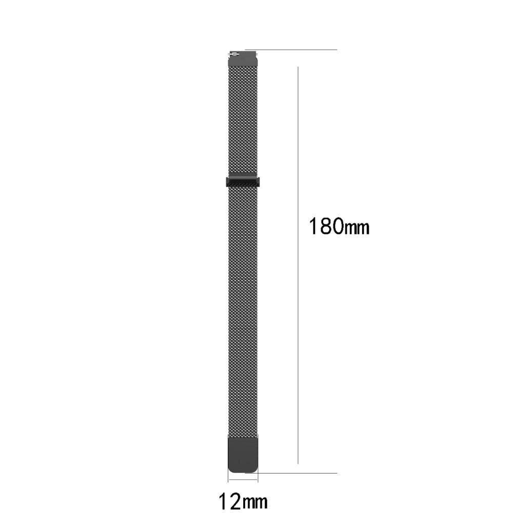 Xiaomi Mi Band 4/Mi Band 3 Milanese bandje Zilver
