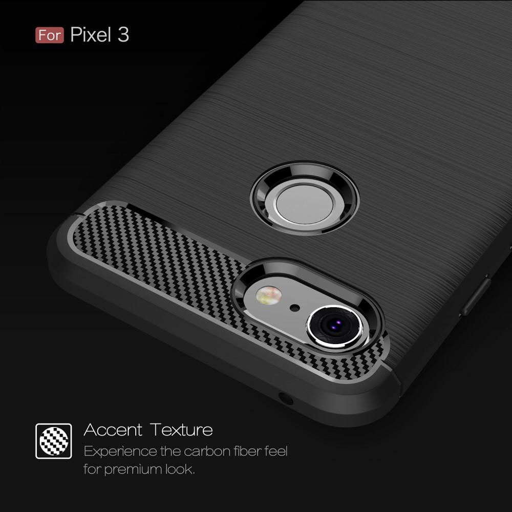 Brushed TPU Case Google Pixel 3 Zwart