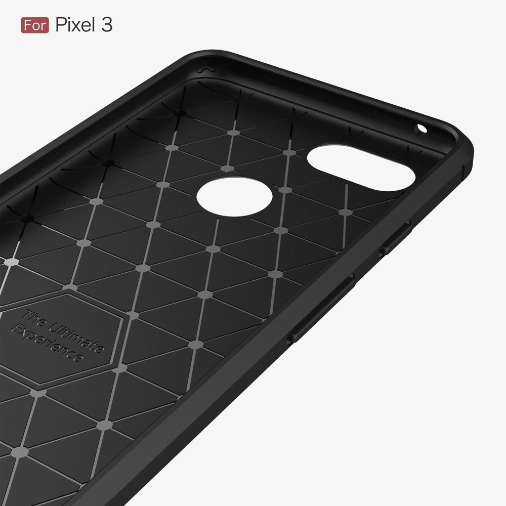 Brushed TPU Case Google Pixel 3 Zwart