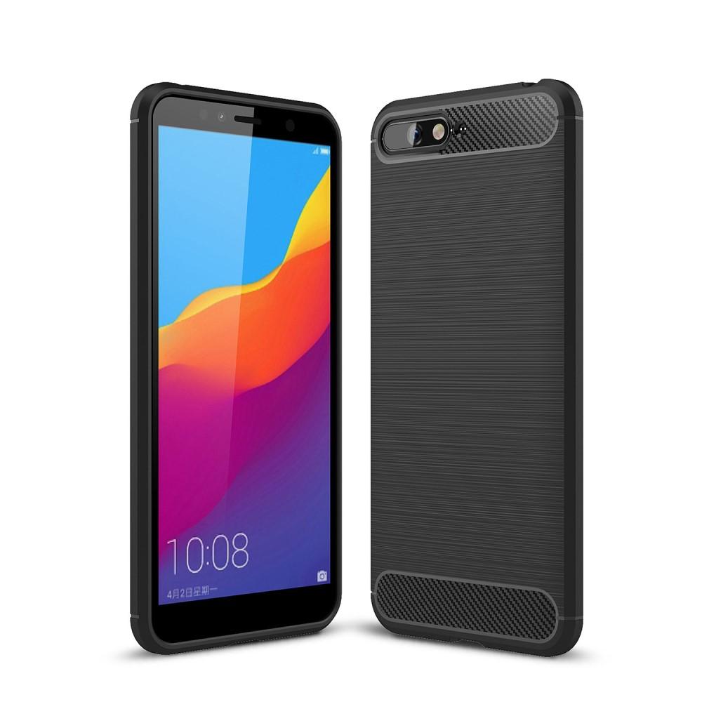 Brushed TPU Case Huawei Y6 2018 Zwart