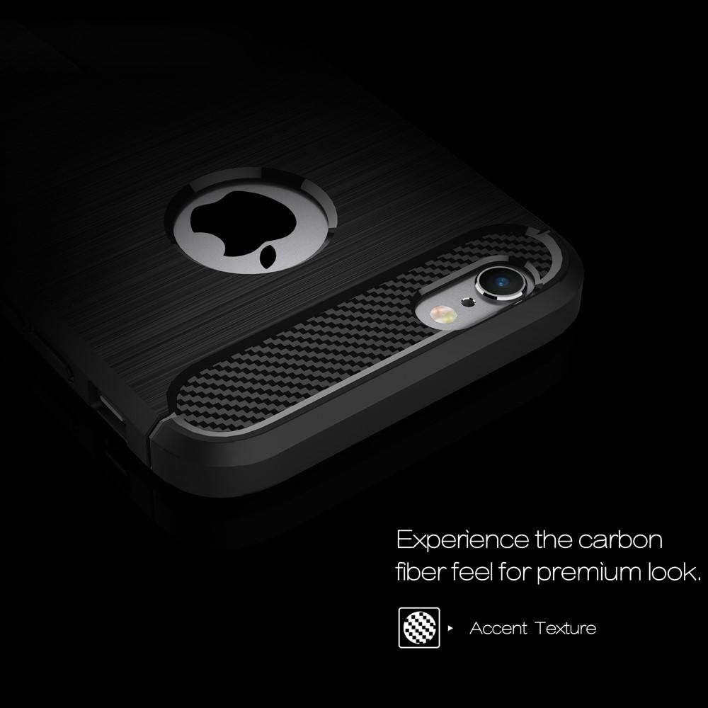 Brushed TPU Case iPhone 6/6S Zwart
