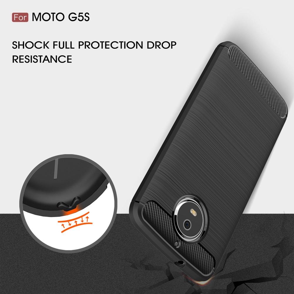 Brushed TPU Case Motorola Moto G5S Zwart