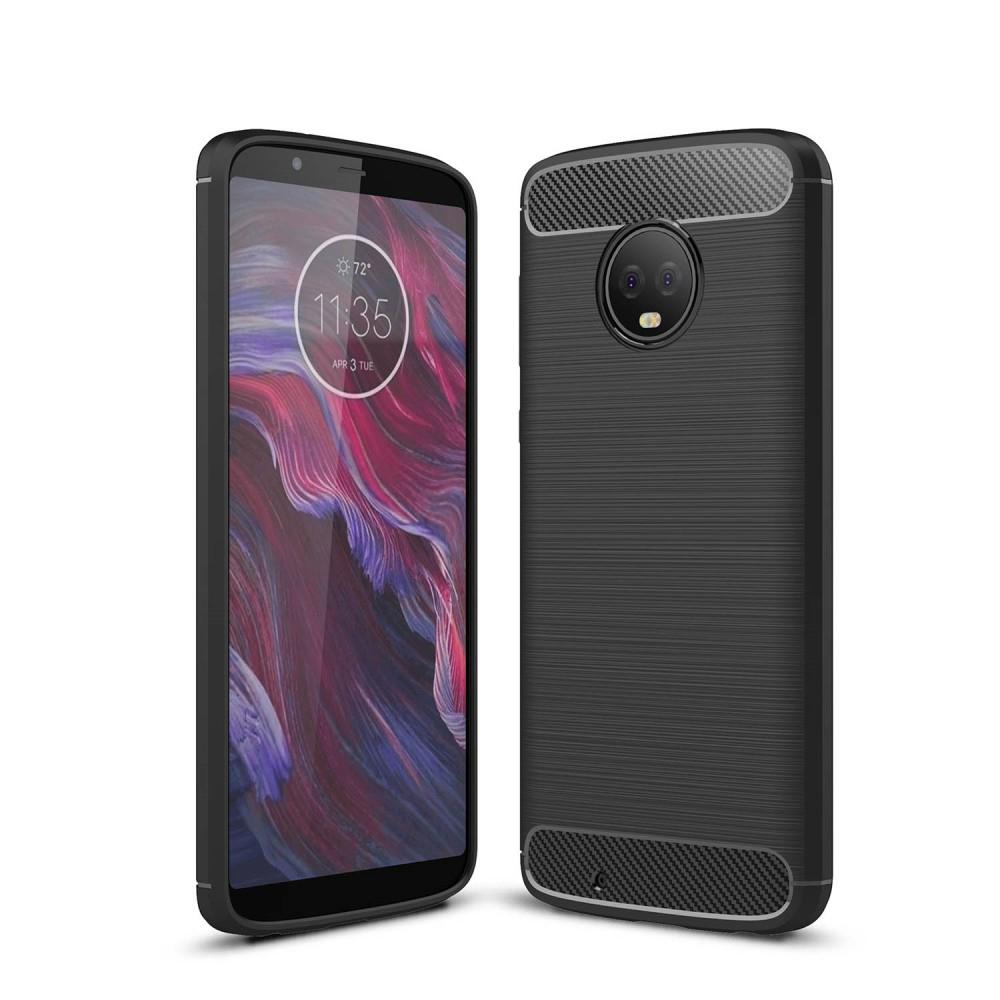 Brushed TPU Case Motorola Moto G6 Zwart