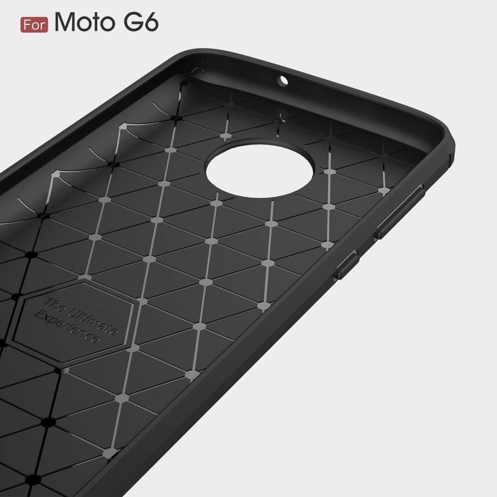 Brushed TPU Case Motorola Moto G6 Zwart