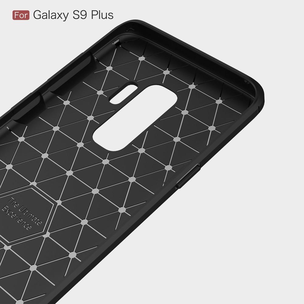 Brushed TPU Case Samsung Galaxy S9 Plus Zwart