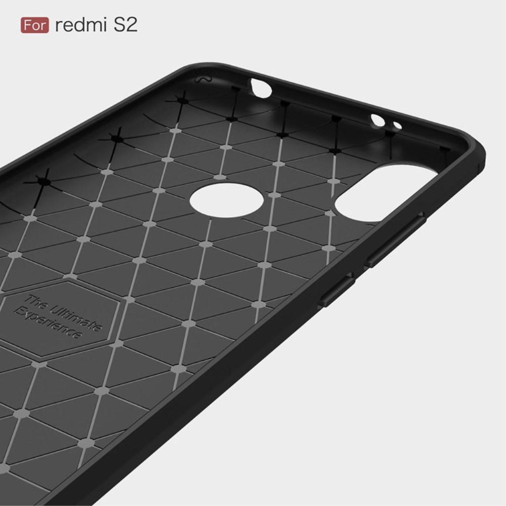 Brushed TPU Case Xiaomi Redmi S2 Zwart
