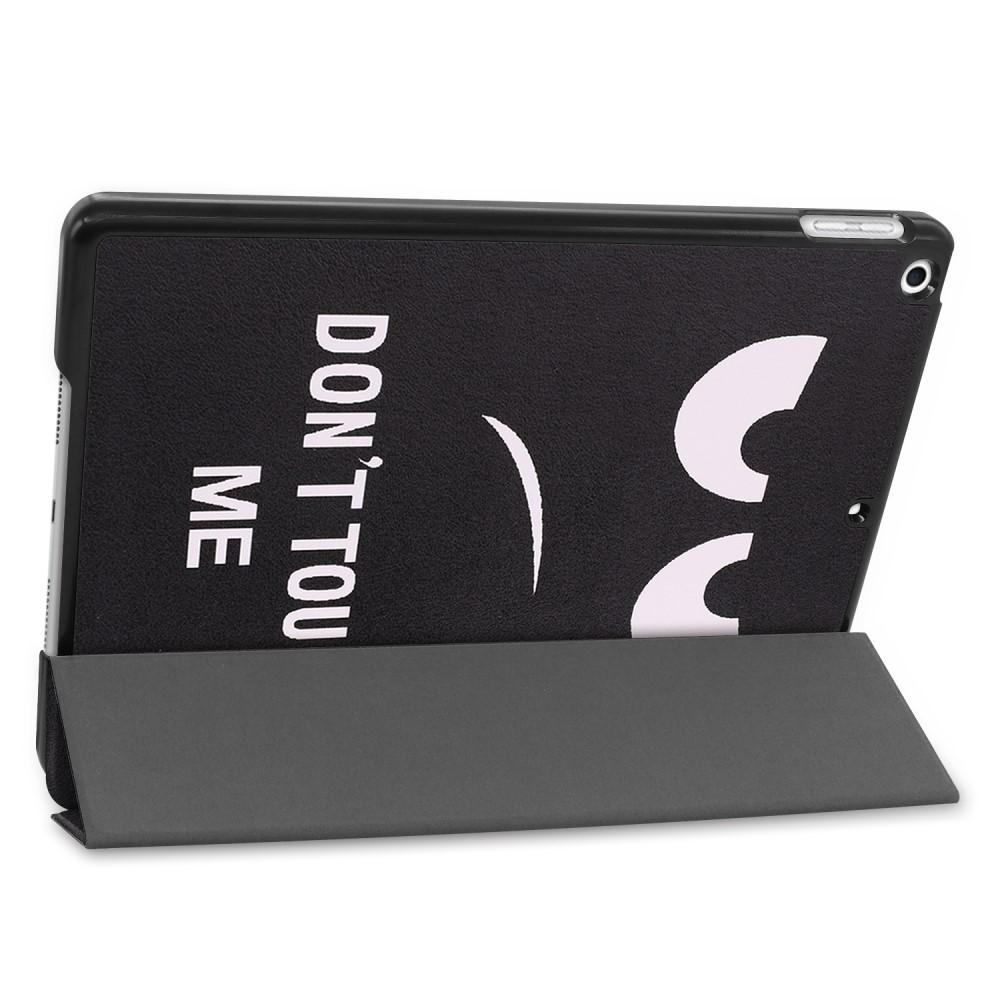 iPad 10.2 8th Gen (2020) Tri-fold Hoesje Don´t Touch Me