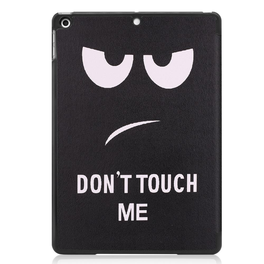 iPad 10.2 9th Gen (2021) Tri-fold Hoesje Don´t Touch Me