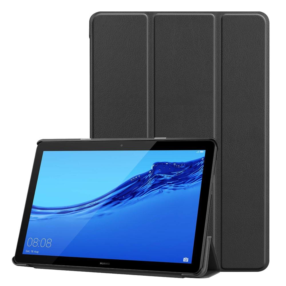 Huawei Mediapad T5 10 Tri-fold Hoesje Zwart