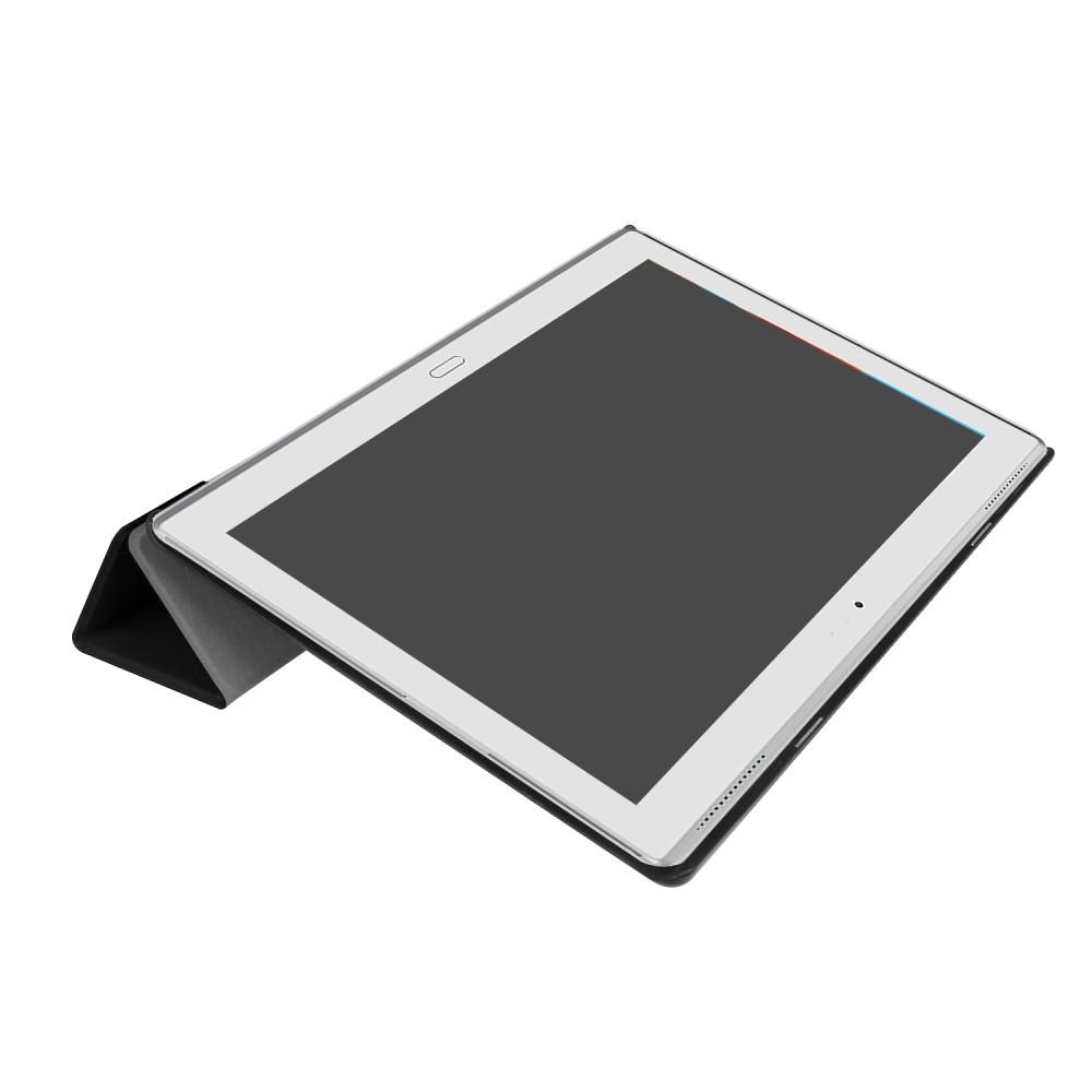Lenovo Tab 4 10 Plus Tri-fold Hoesje Zwart