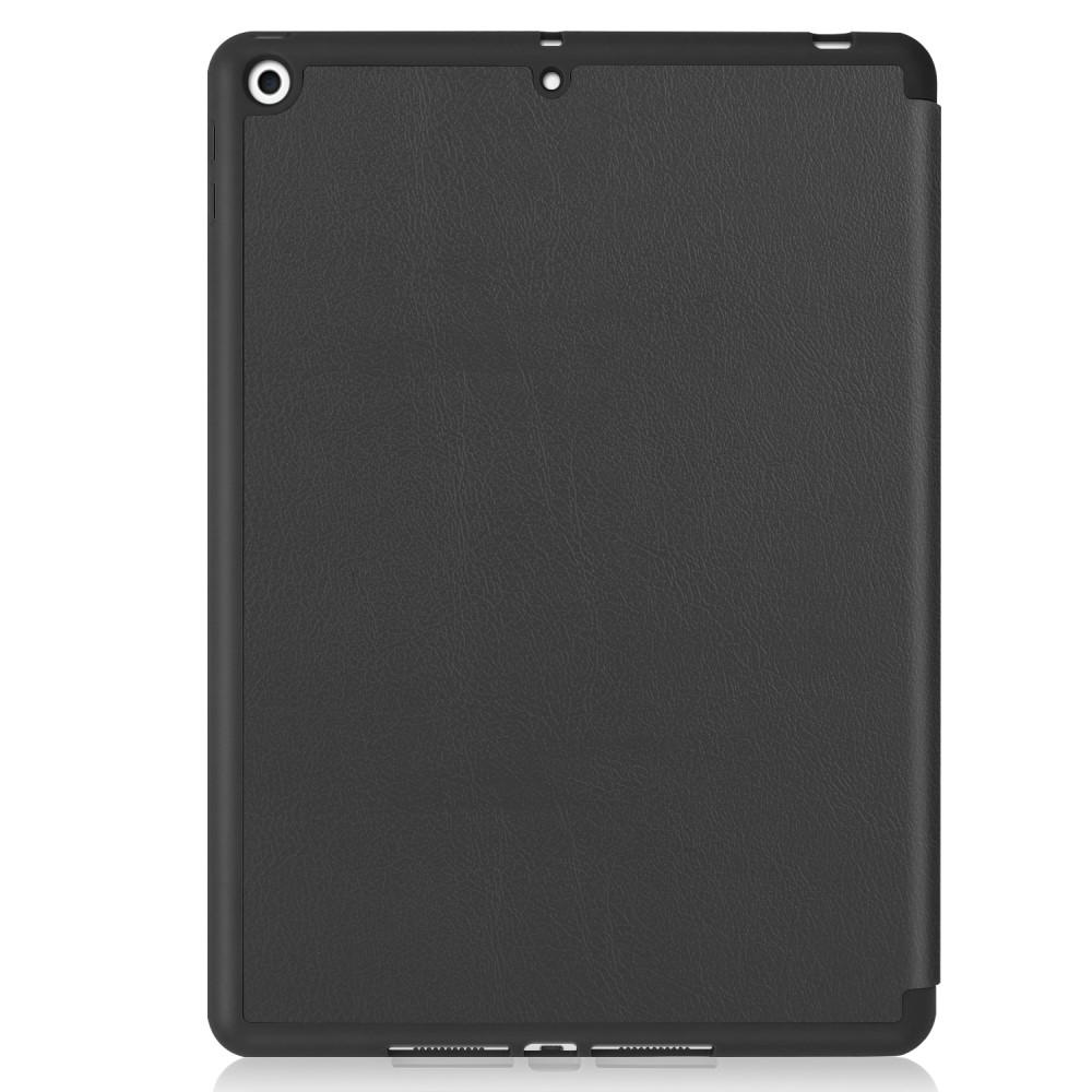 iPad 10.2 7th Gen (2019) Tri-fold Hoesje met Penhouder zwart
