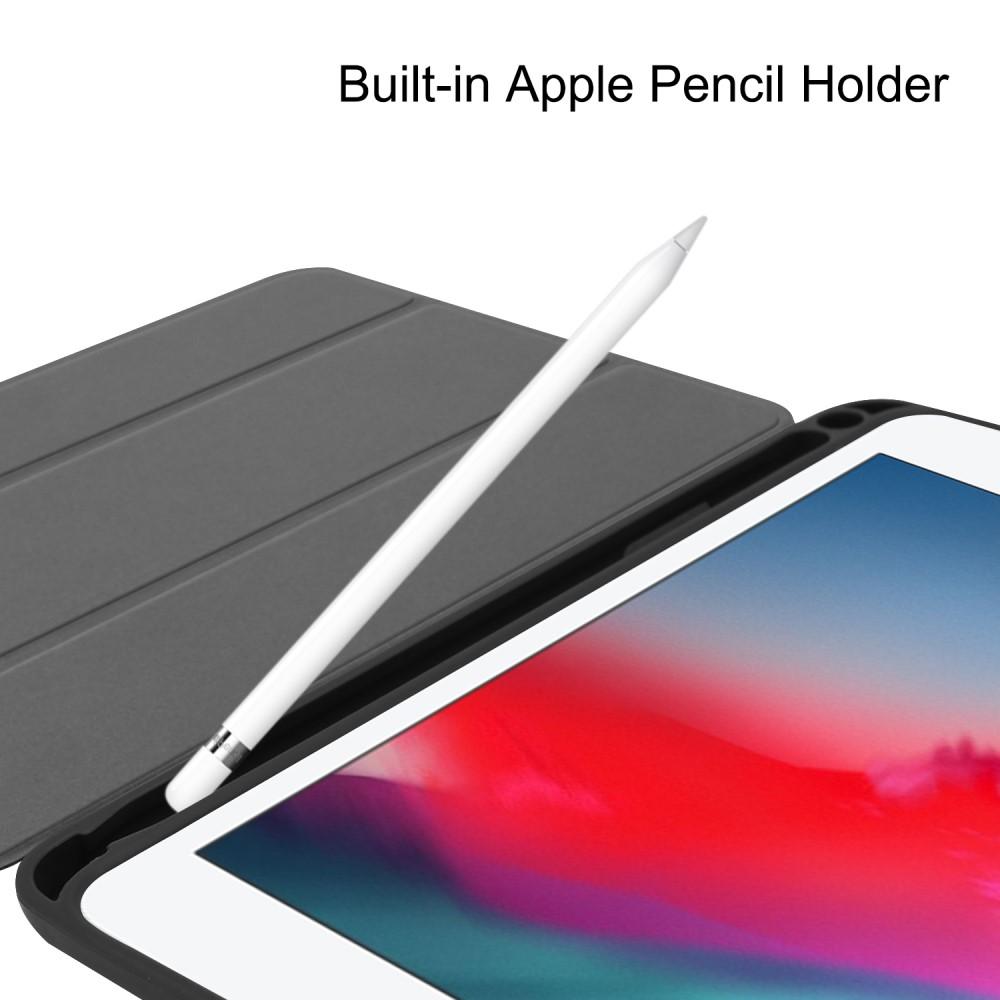 iPad Mini 5th Gen (2019) Tri-fold Hoesje met Penhouder zwart