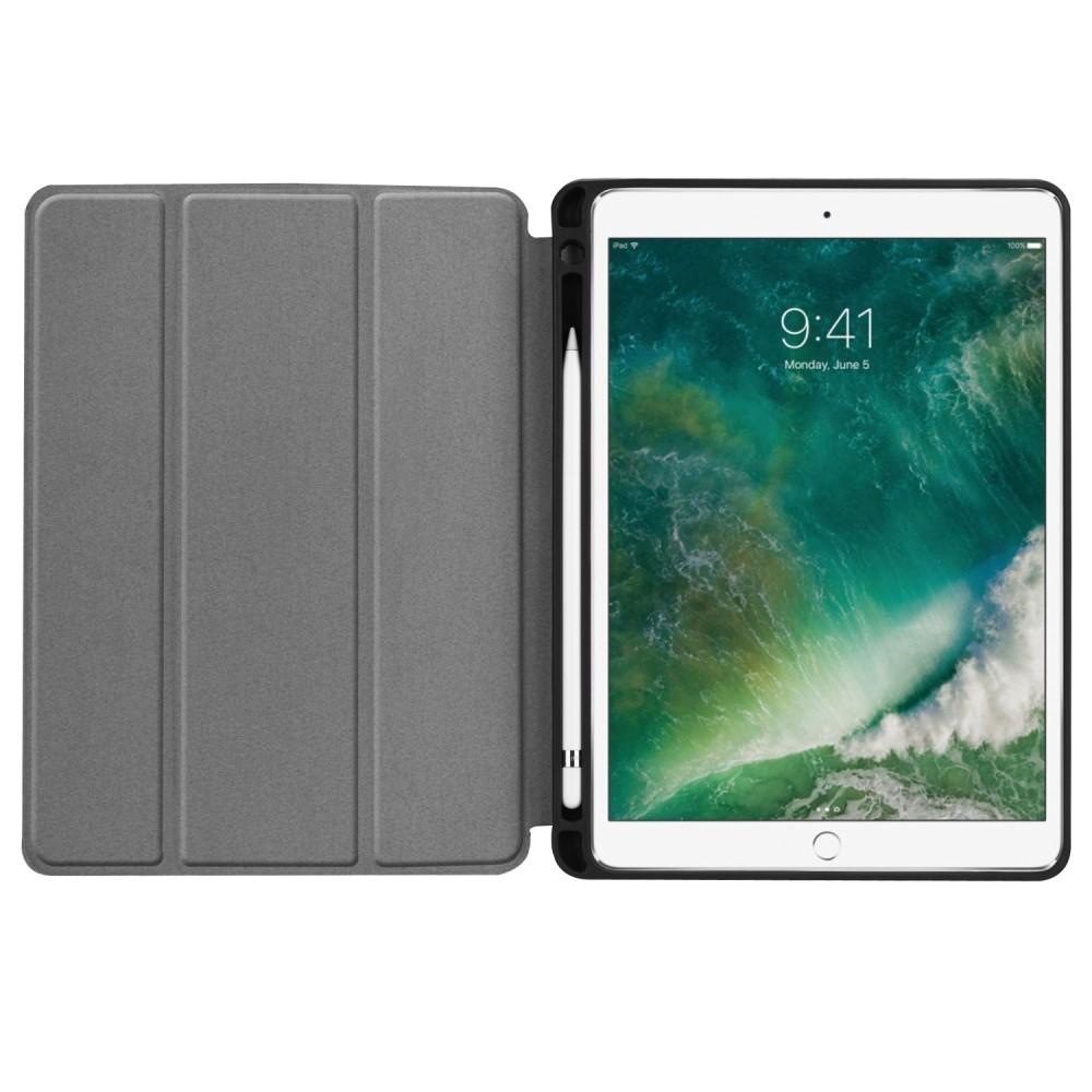 iPad Air 10.5 3rd Gen (2019) Tri-fold Hoesje met Penhouder zwart