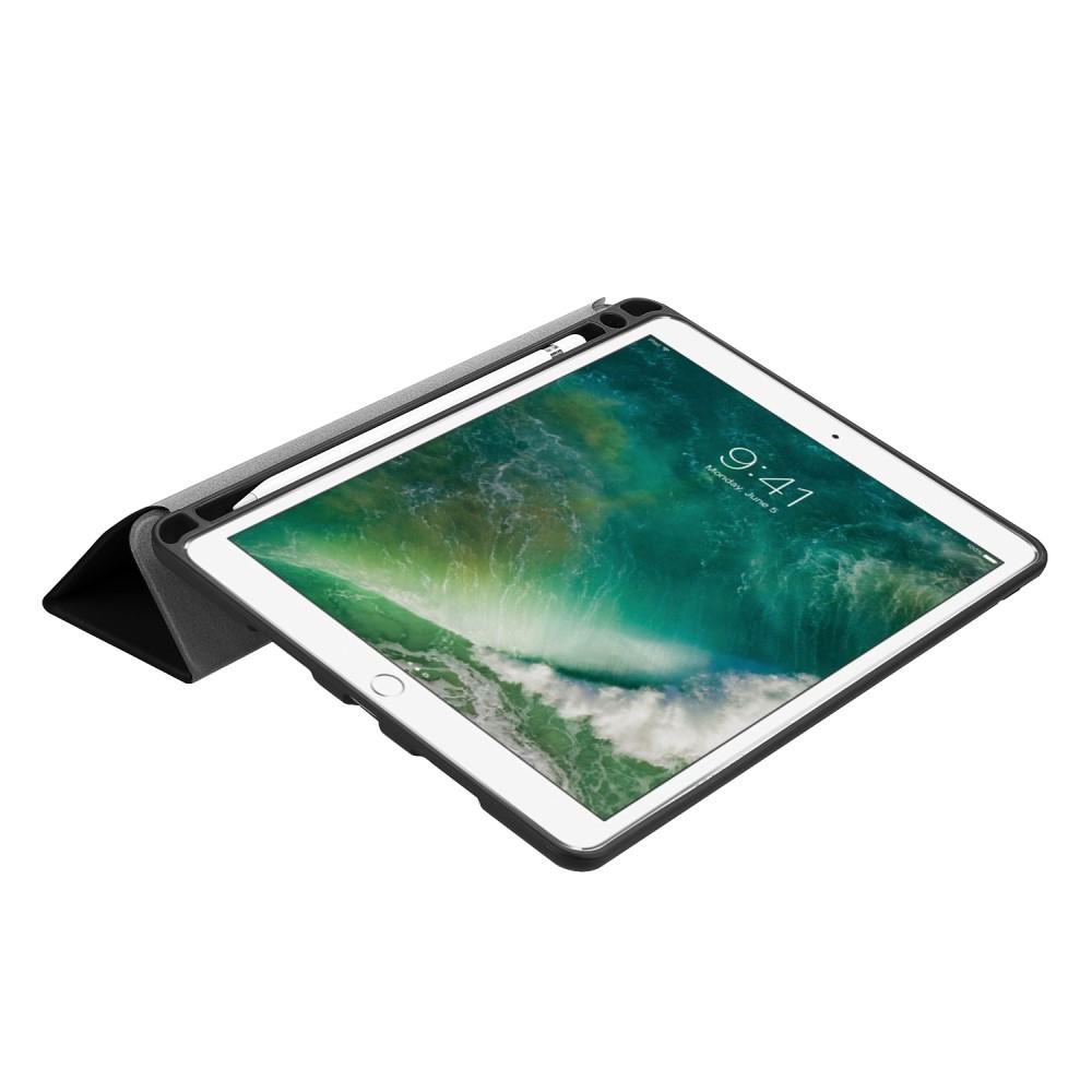 iPad Air 10.5 3rd Gen (2019) Tri-fold Hoesje met Penhouder zwart