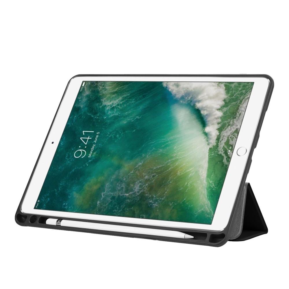 iPad Air 10.5 3rd Gen (2019) Tri-fold Hoesje met Penhouder zwart