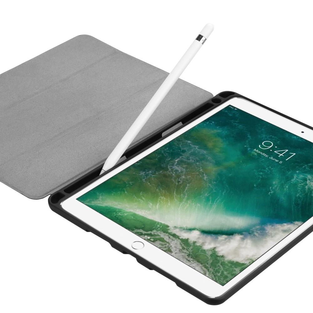 iPad Air 10.5 3rd Gen (2019) Tri-fold Hoesje met Penhouder zwart