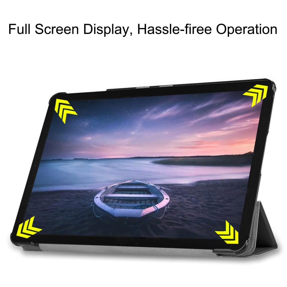 Samsung Galaxy Tab S4 Tri-fold Hoesje Zwart