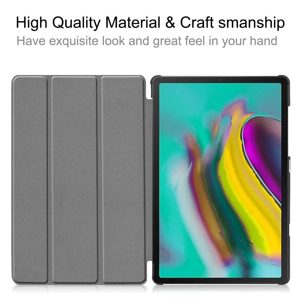 Samsung Galaxy Tab S5e 10.5 Tri-fold Hoesje Zwart