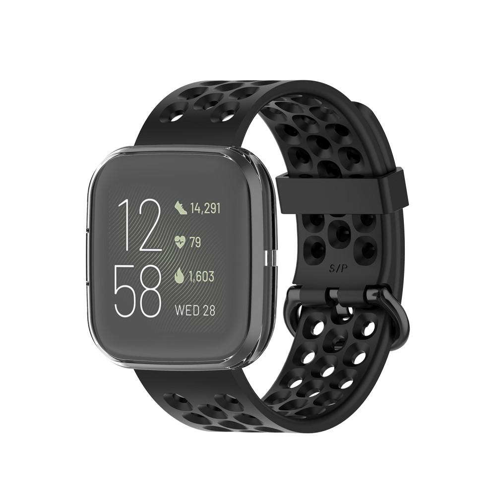 Fitbit Versa 2 Full-cover Case transparant