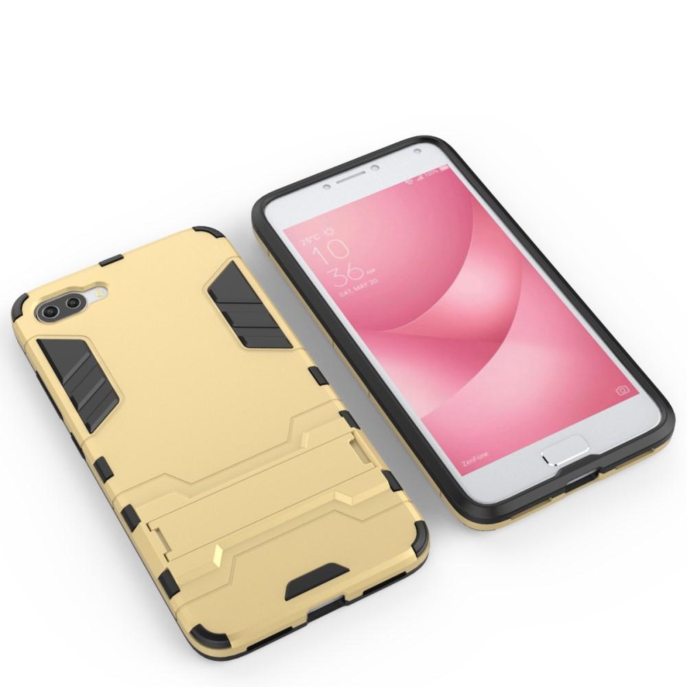 Asus ZenFone 4 Max 5.5 Hybride hoesje Tech Goud/zwart