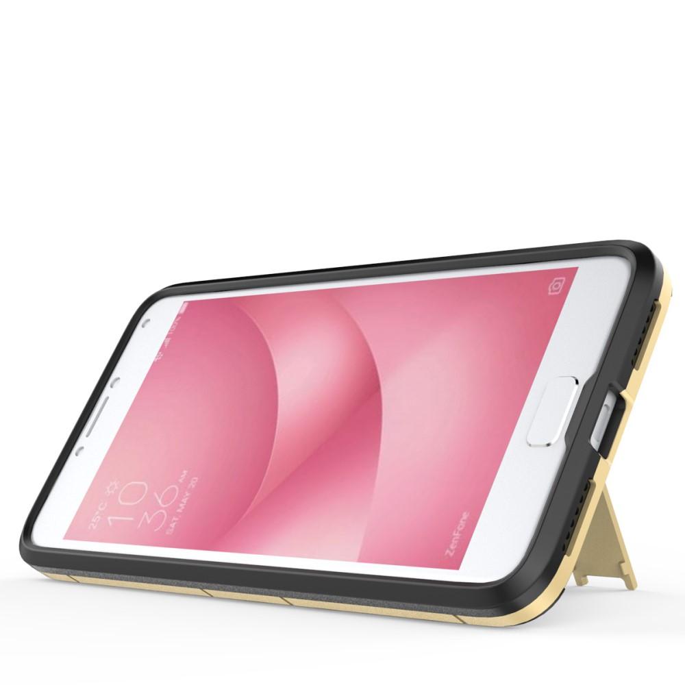 Asus ZenFone 4 Max 5.5 Hybride hoesje Tech Goud/zwart