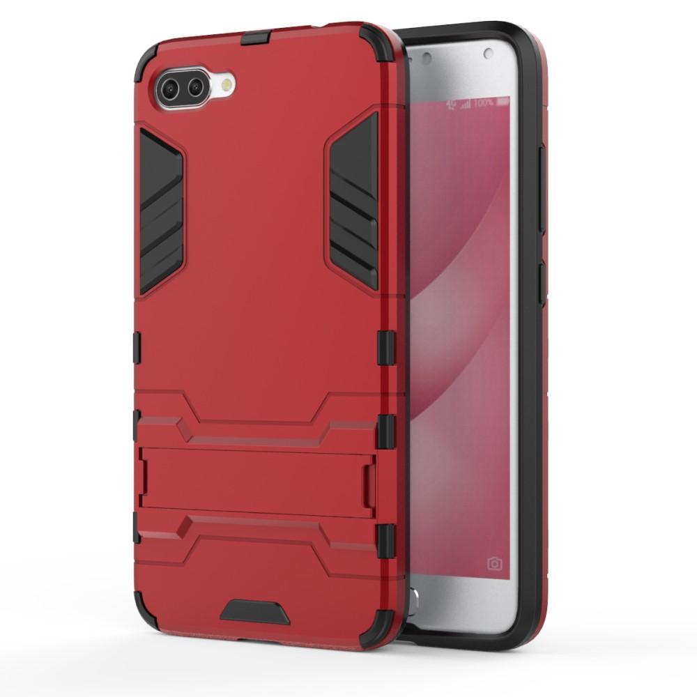 Asus ZenFone 4 Max 5.5 Hybride hoesje Tech Rood Zwart
