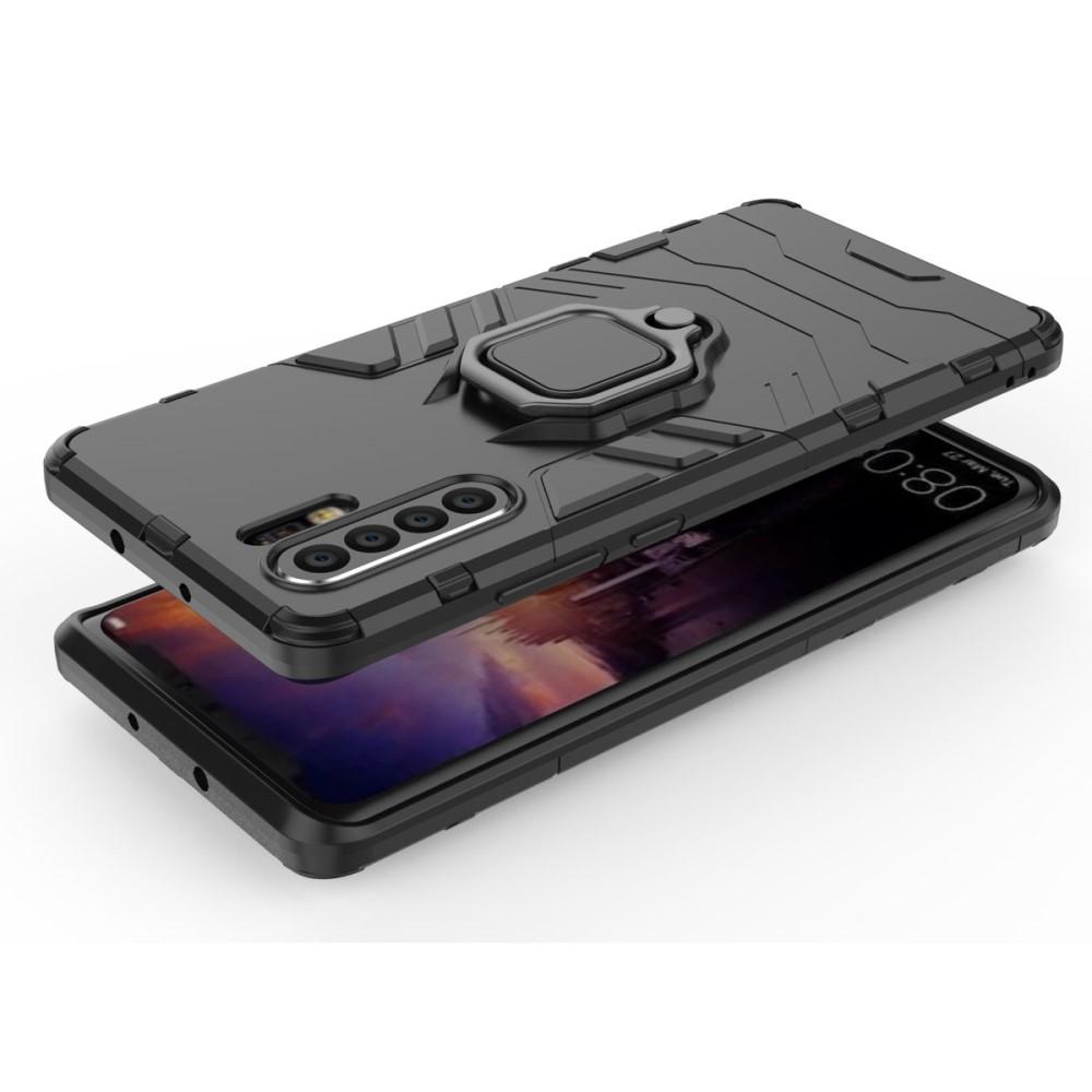 Huawei P30 Pro Hybridcase Tech Ring Zwart