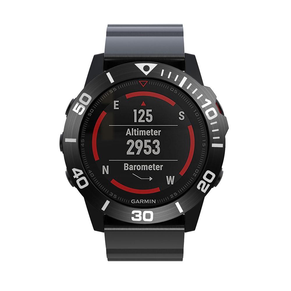 Garmin Fenix 5X/5X Plus Bezel Ring Zwart