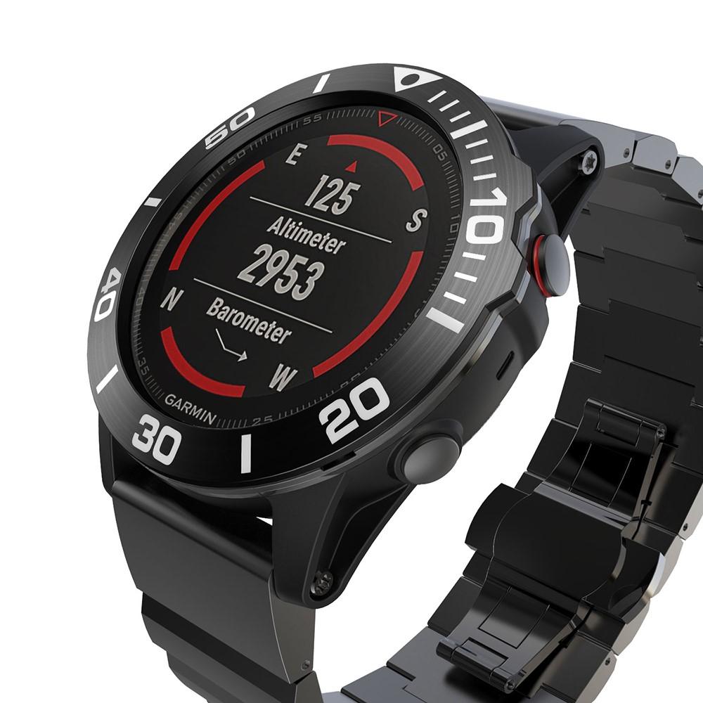 Garmin Fenix 5X/5X Plus Bezel Ring Zwart