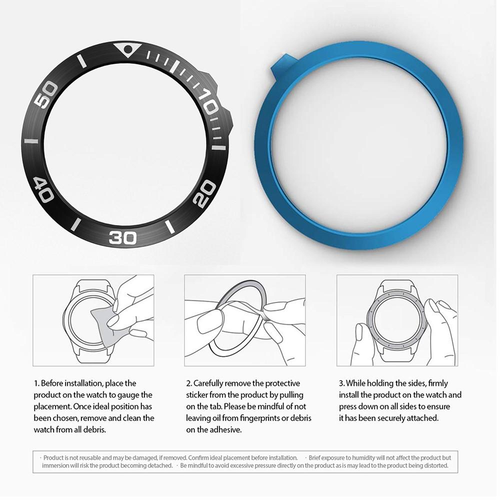 Garmin Fenix 5X/5X Plus Bezel Ring Zwart