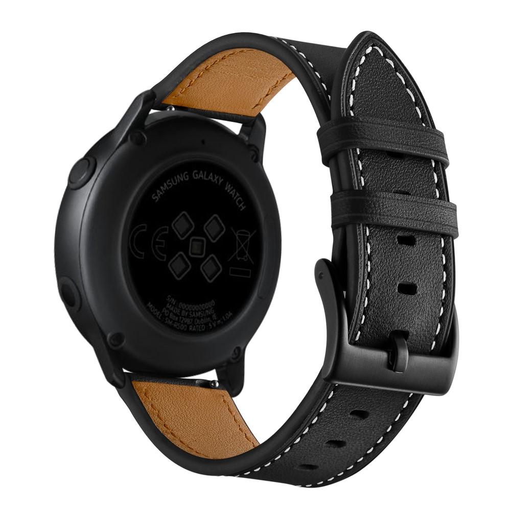 Samsung Galaxy Watch 5 Pro Leren bandje Zwart