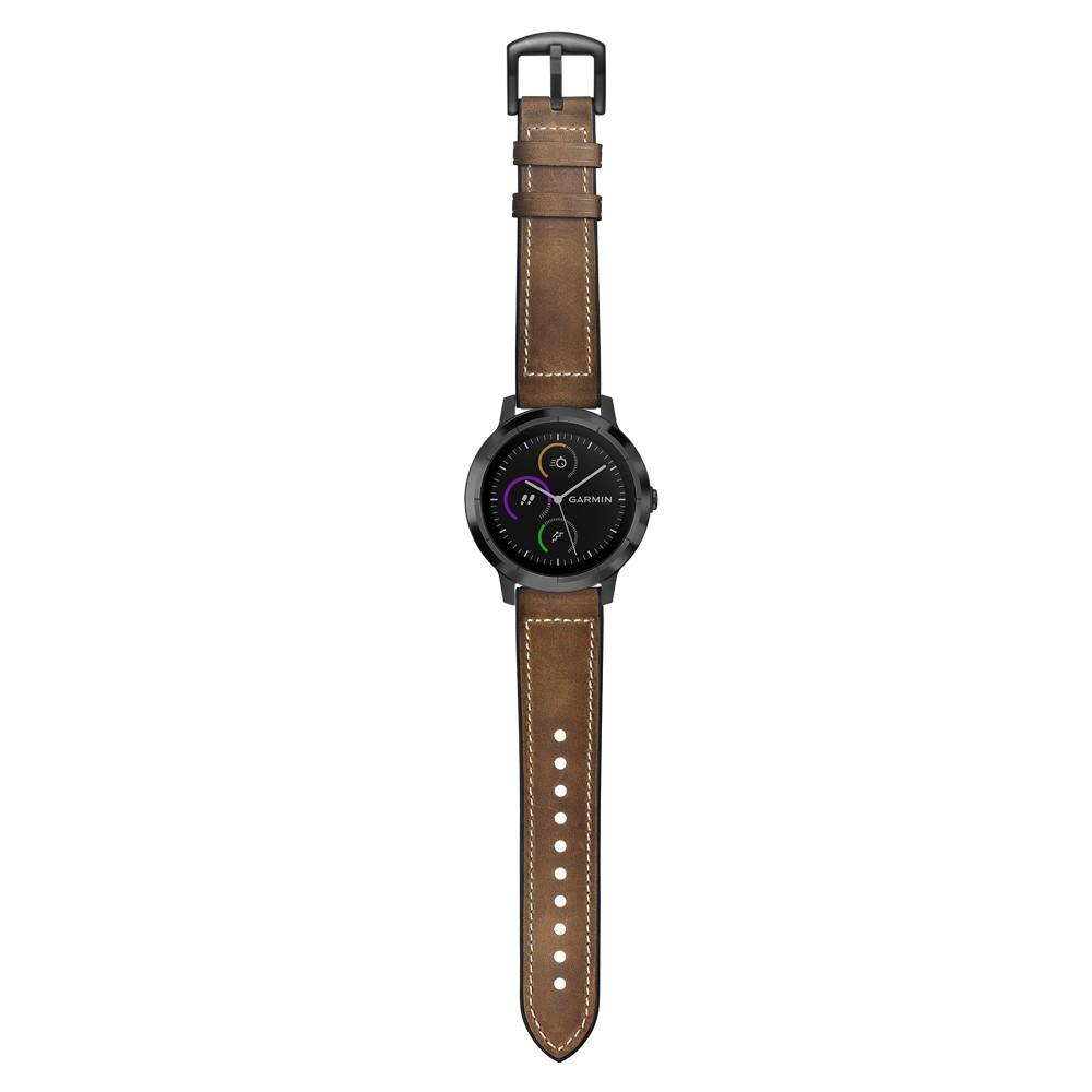 Garmin Vivoactive 3 Leren bandje Bruin