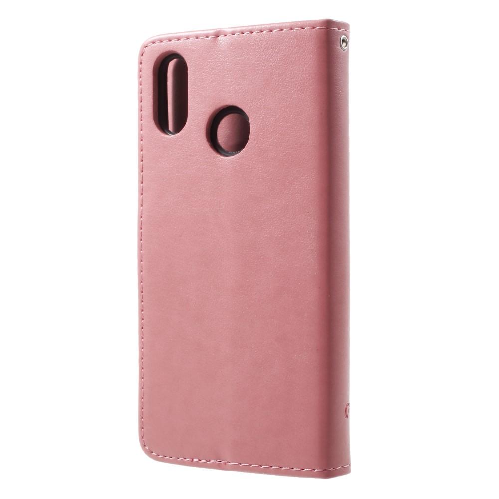 Huawei P20 Lite Leren vlinderhoesje Roze