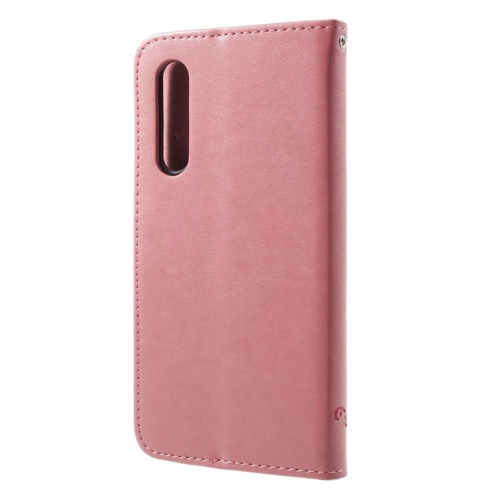 Huawei P20 Pro Leren vlinderhoesje Roze