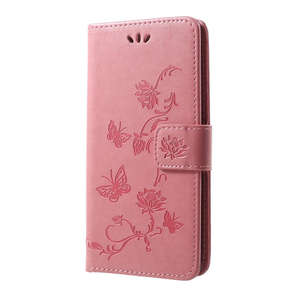 Samsung Galaxy S10 Leren vlinderhoesje Roze