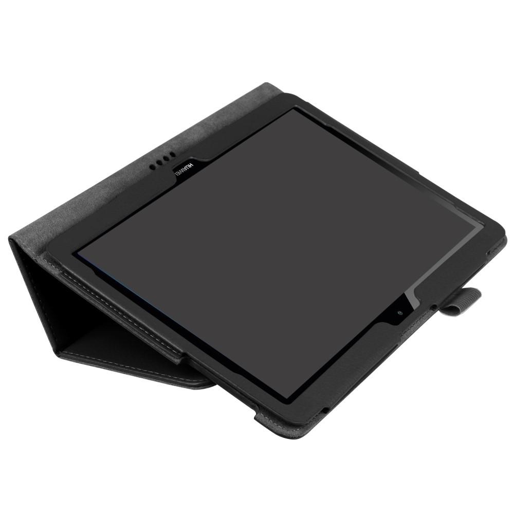 Huawei Mediapad T3 10 Kunstleren hoesje Zwart
