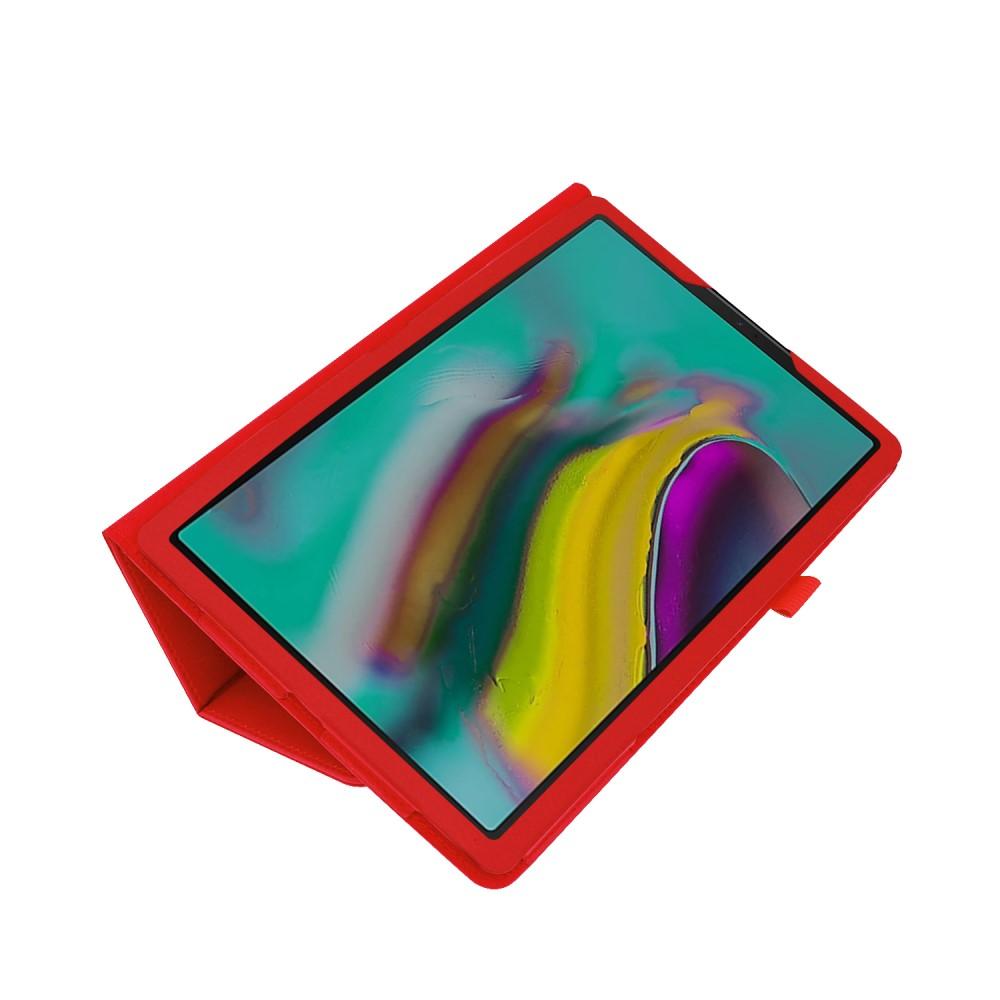 Samsung Galaxy Tab A 10.1 2019 Kunstleren hoesje Rood